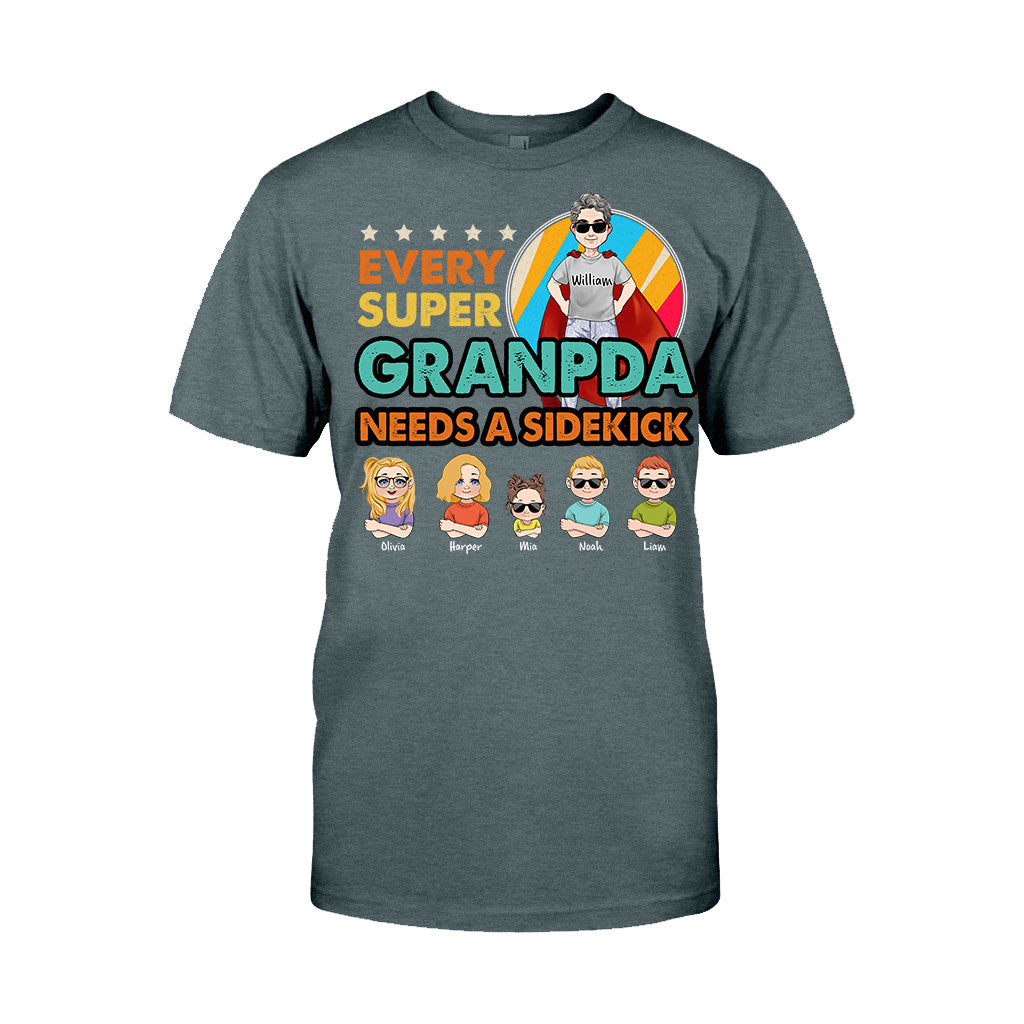 Super Dad Super Hero - Gift for dad, grandpa, uncle, brother - Personalized T-shirt And Hoodie