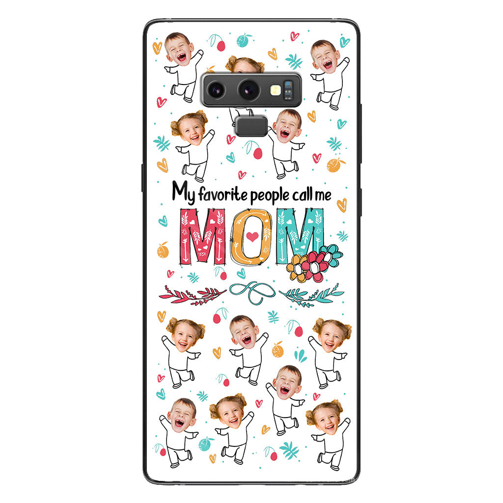 Mes personnes préférées m'appellent Nana - Cadeau pour grand-mère, maman - Coque de téléphone personnalisée