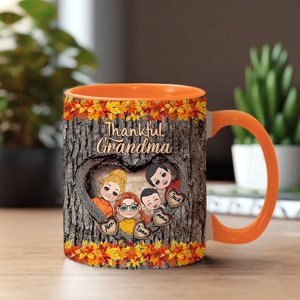 Mug personnalisé « Grand-mère reconnaissante »