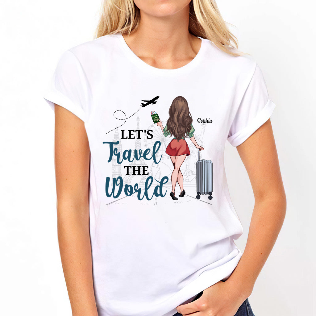 So The Adventure - Travelling gift for mom, daughter, granddaughter, wife, girlfriend, friend - Personalized T-shirt And Hoodie
