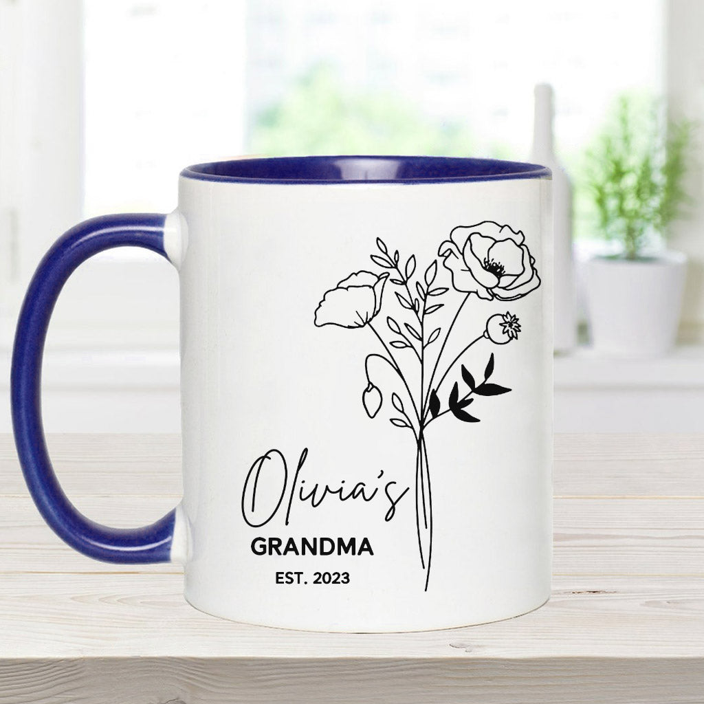 Promue grand-mère - Cadeau pour grand-mère - Mug personnalisé