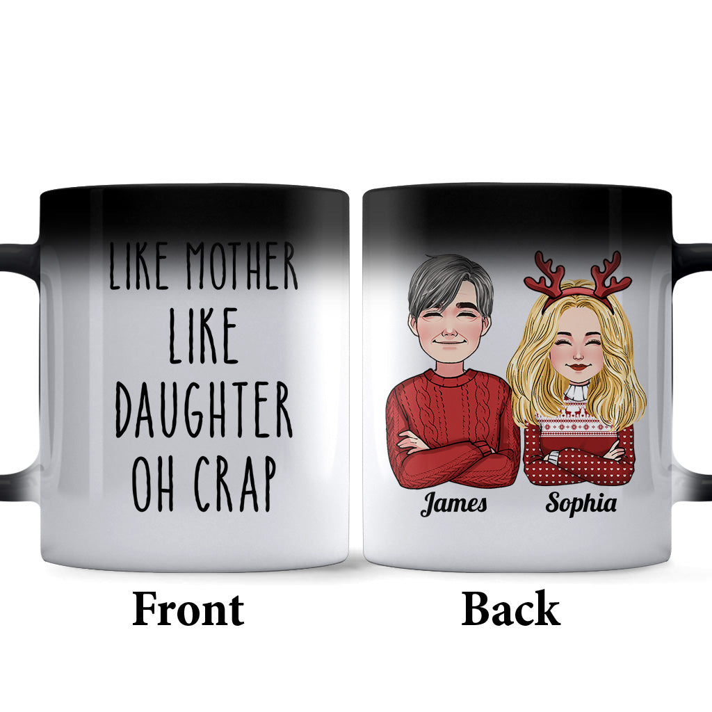 Telle mère, telle fille - Mug personnalisé pour papa