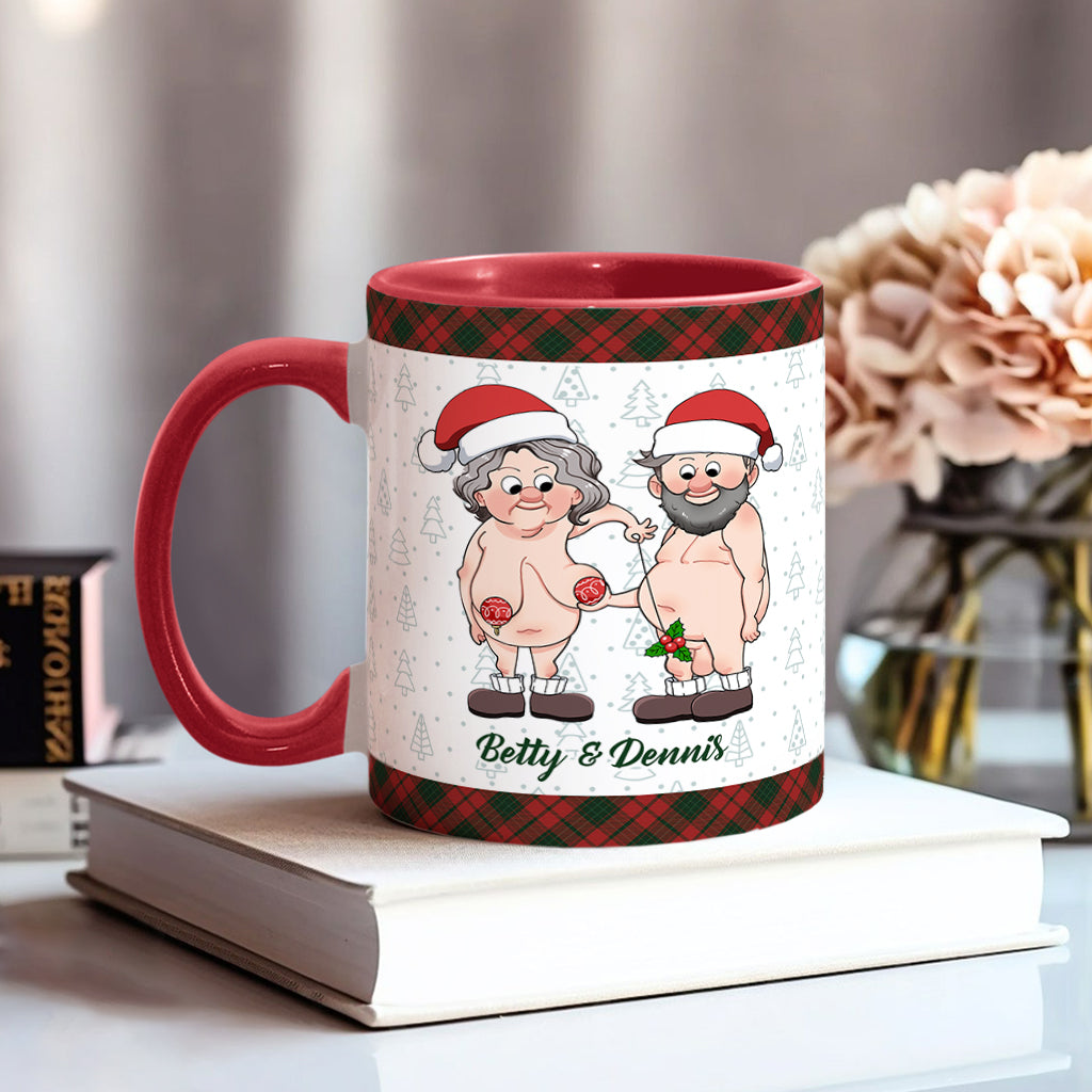 Je vieillis avec toi - Mug personnalisé pour couple