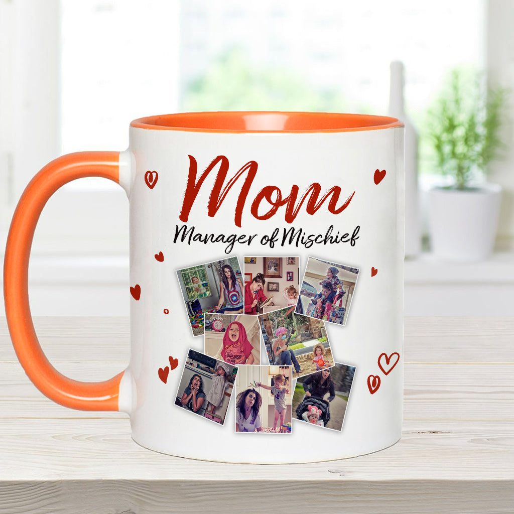 Mug personnalisé « Maman, la reine des bêtises »