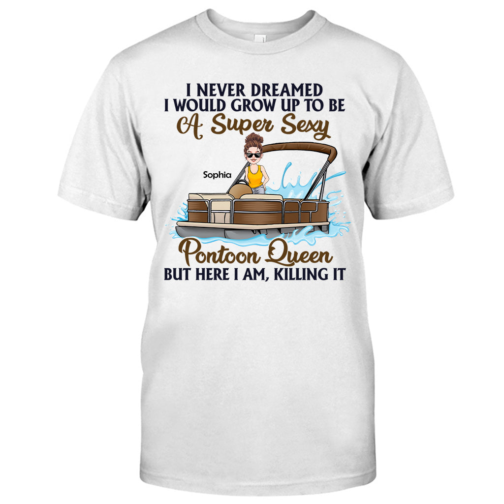 Reine du Ponton - T-shirt et sweat à capuche personnalisés