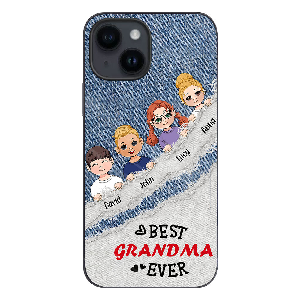 Best Grandma Ever - Personalized Grandma Phone Case