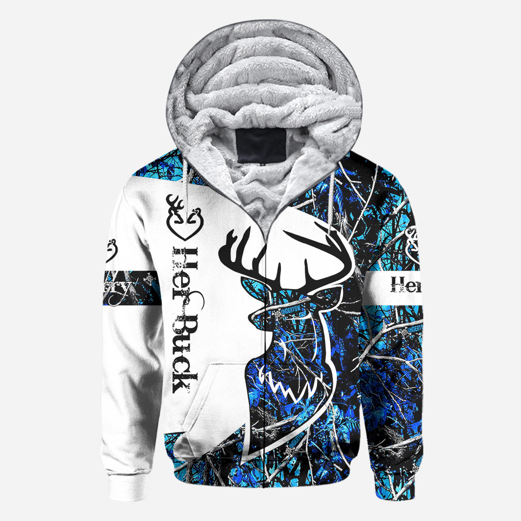 Son cerf, sa biche - T-shirt de chasse personnalisé