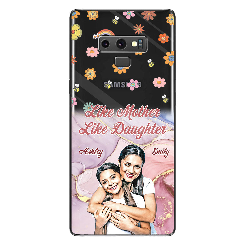 Best Mama Ever - Personalized Mother Clear Phone Case