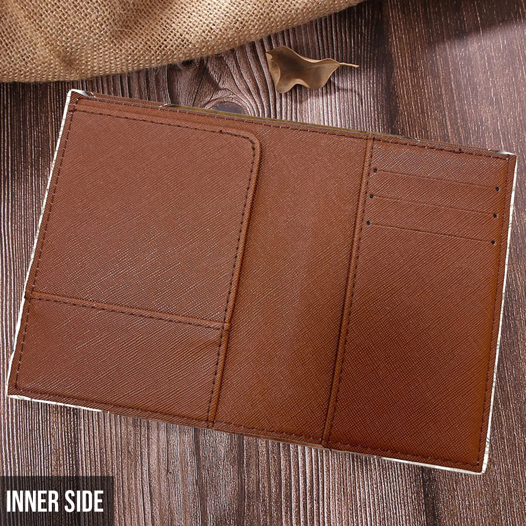 L'aventure vous attend - Porte-passeport de voyage personnalisé