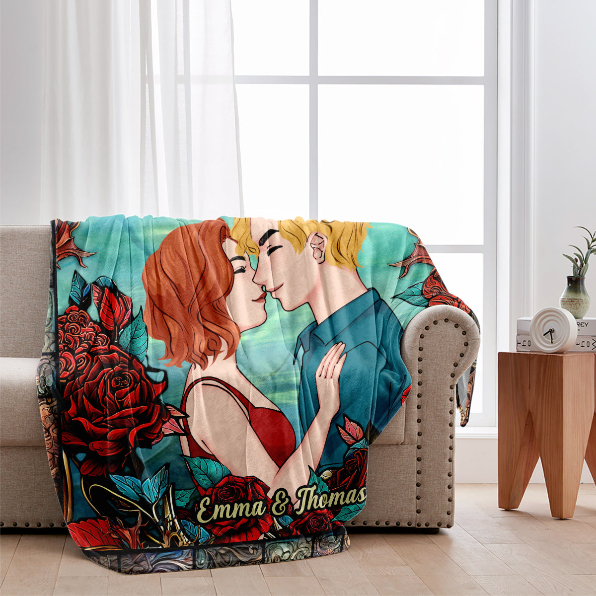 Je t'ai rencontré(e). Je t'ai aimé(e). Je t'aime. Je te garde. Pour toujours à toi - Cadeau pour mari, femme, petit ami, petite amie - Couverture personnalisée