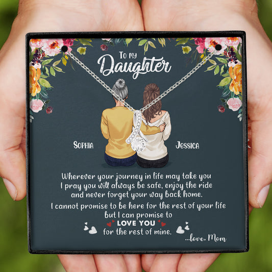 À ma fille - Collier personnalisé pour fille 