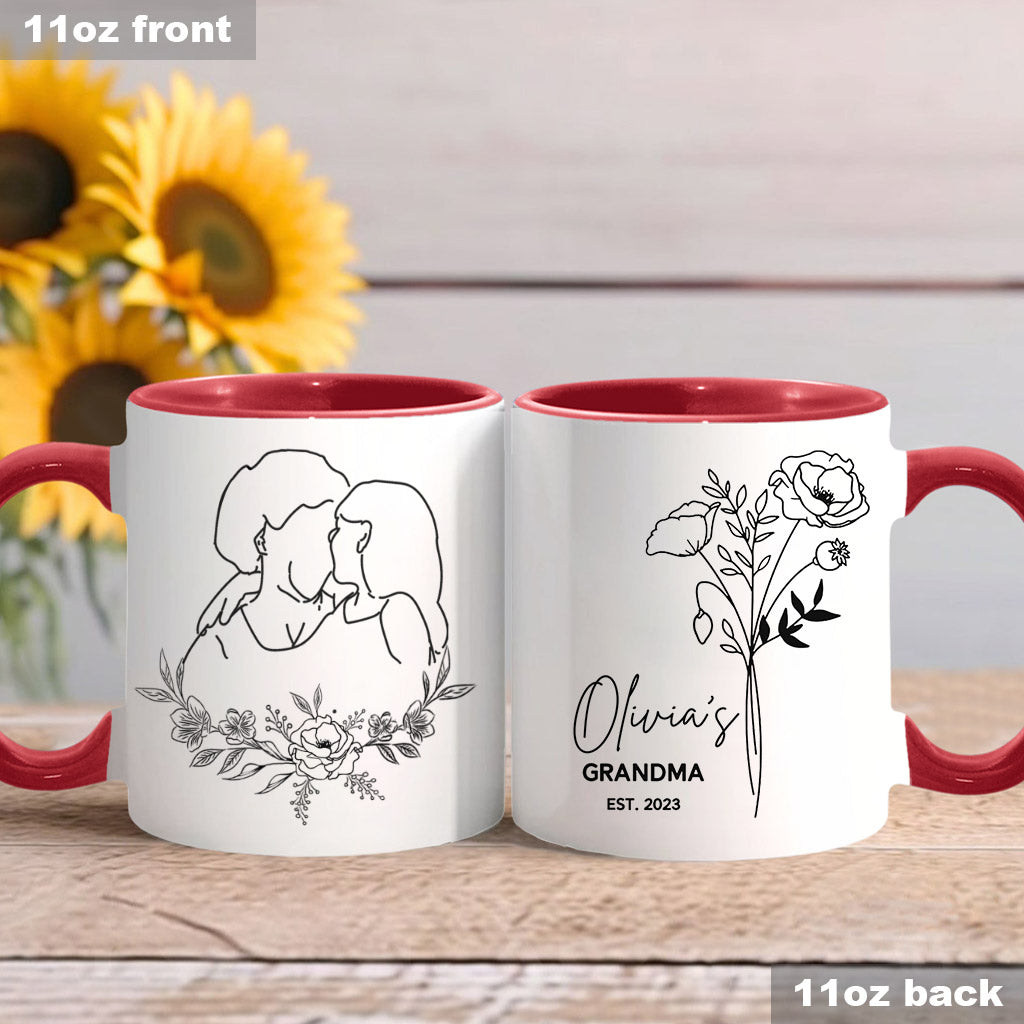 Promue grand-mère - Cadeau pour grand-mère - Mug personnalisé