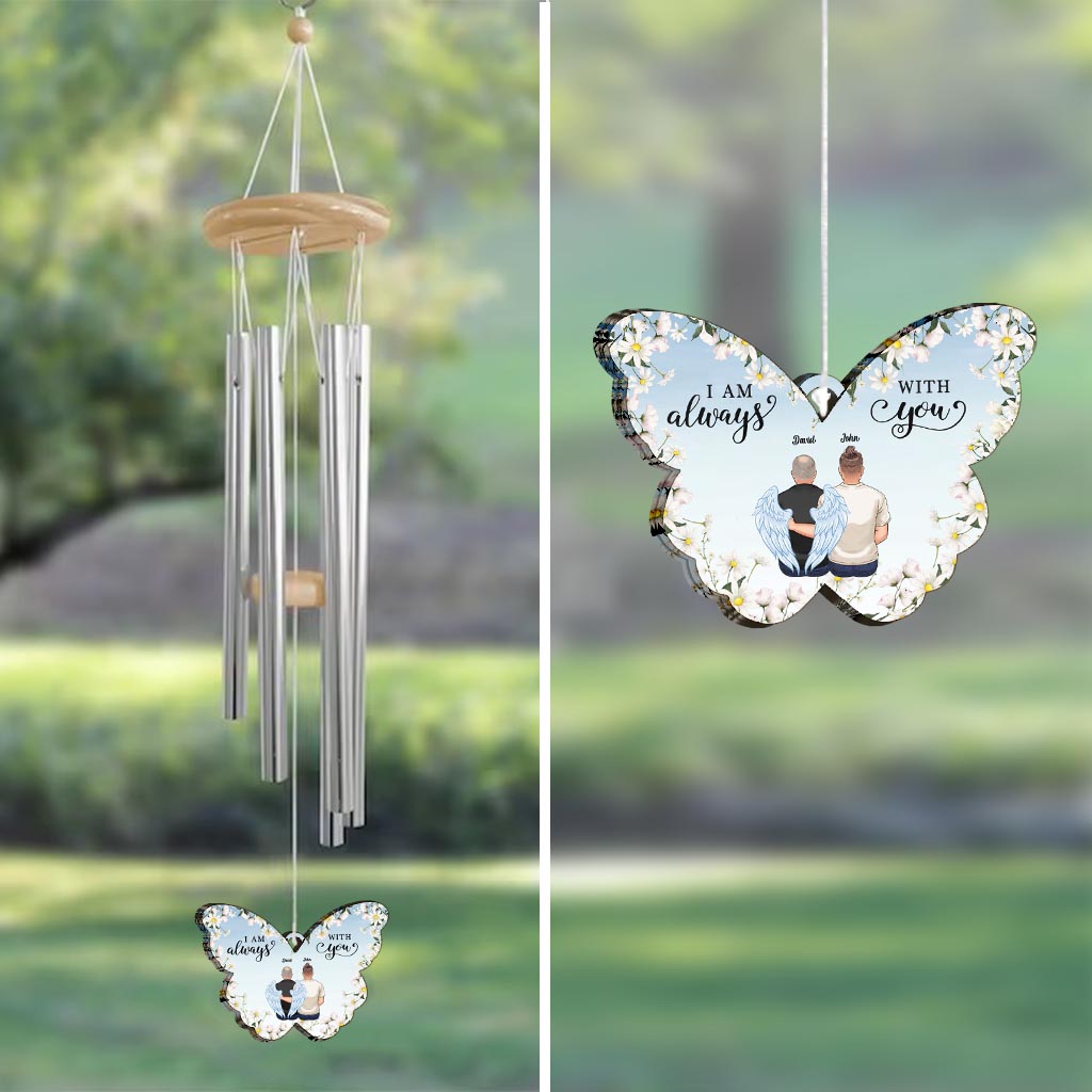 I'm Always With You - Personalized Memorial Wind Chime