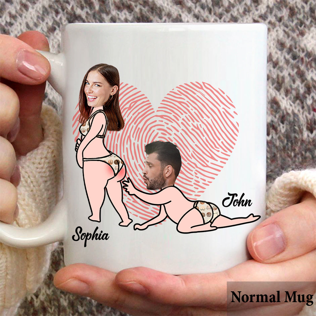 Tu as mon cœur - Mug personnalisé pour couple