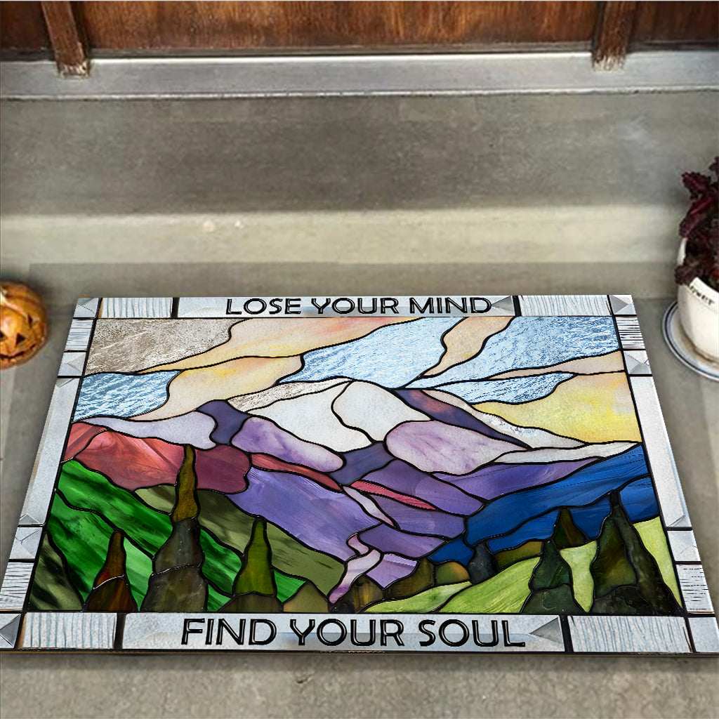 Perdez la tête - Paillasson de randonnée