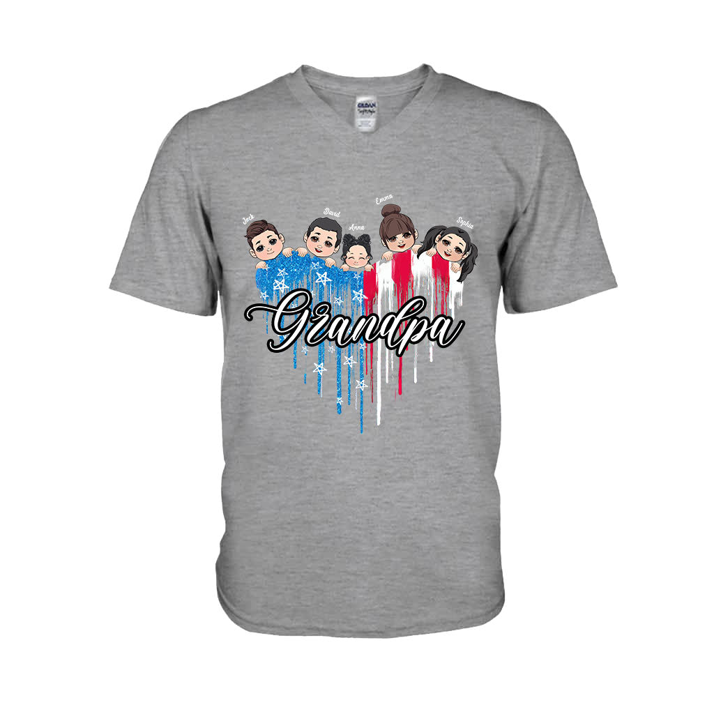 Meilleure grand-mère du monde - Cadeau pour grand-mère, maman, papa, grand-père, tante, oncle - T-shirt et sweat à capuche personnalisés