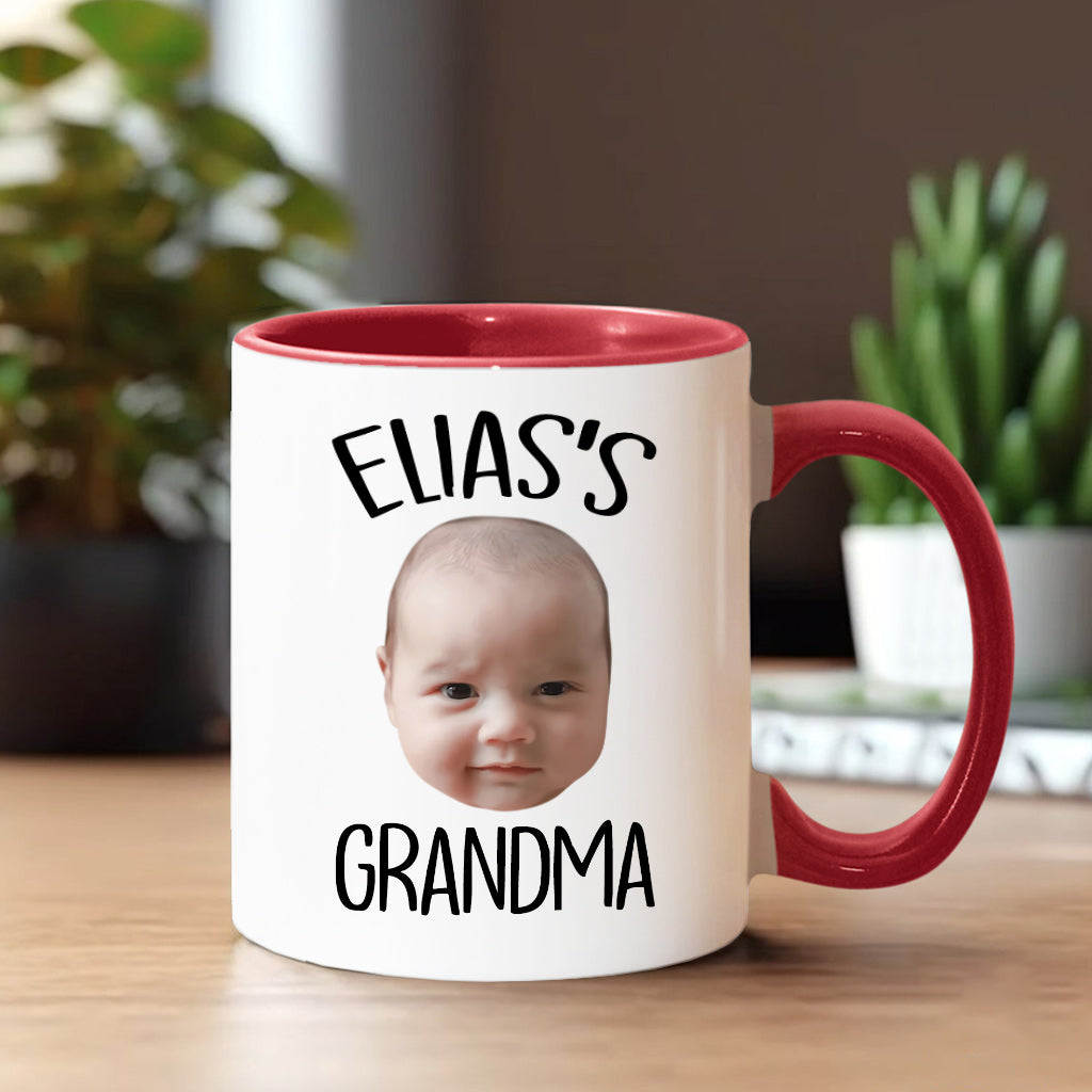 Mug personnalisé avec visage de bébé/enfant - Cadeau idéal pour nouveau-né