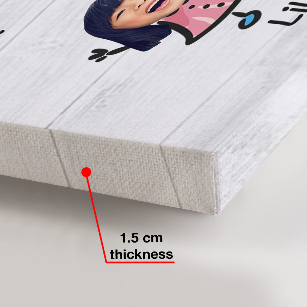 Ce grand-père appartient à - Toile et affiche personnalisées pour grand-père