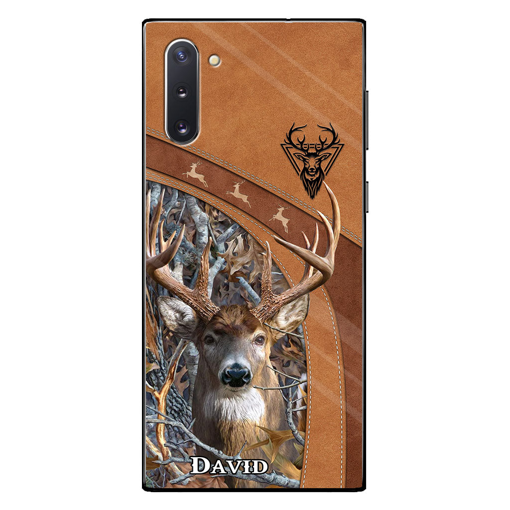 La vie est plus belle dans les bois - Coque de téléphone personnalisée pour la chasse