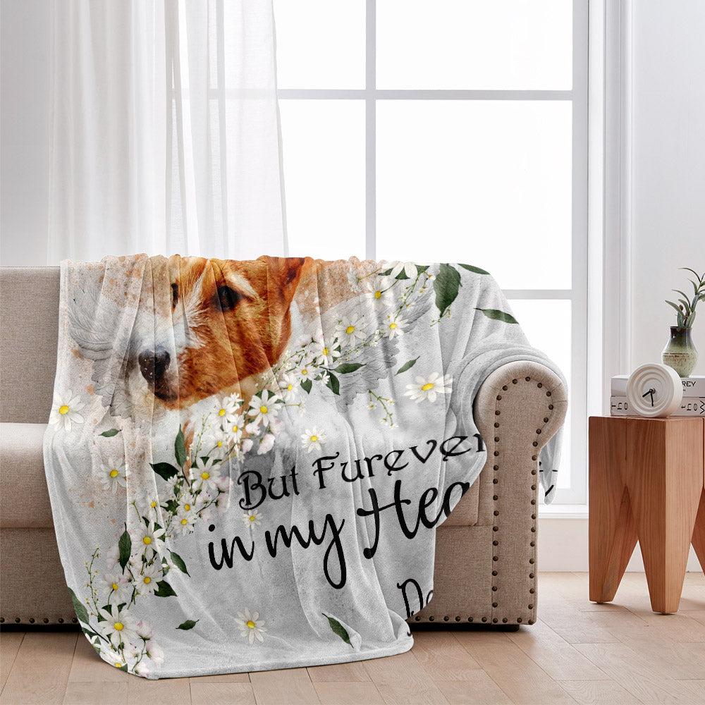 Ceux qu'on aime ne nous quittent jamais - Couverture personnalisée pour chien