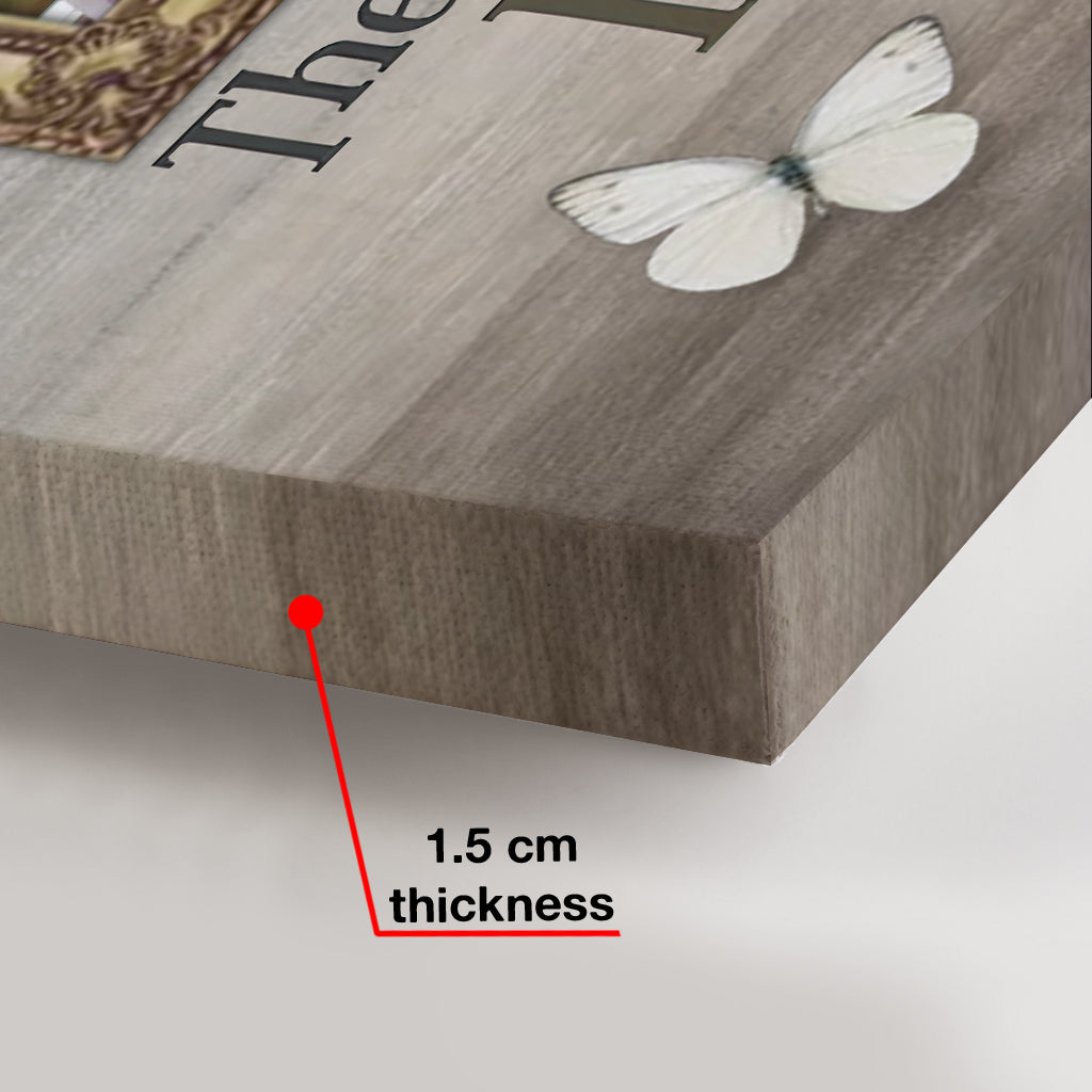 Because Someone We Love Is In Heaven - Personalized Memorial Canvas And Poster