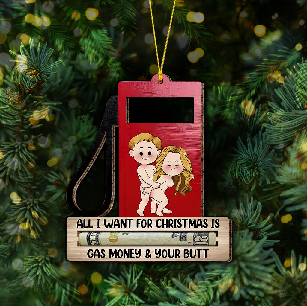 Tout ce que je veux pour Noël - cadeau pour mari, petit ami, femme, petite amie - Ornement personnalisé