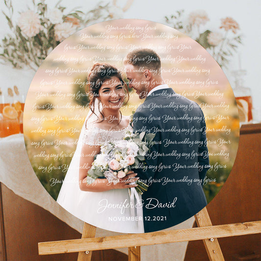 You & Me We Got This - Personalized Husband And Wife Round Wood Sign