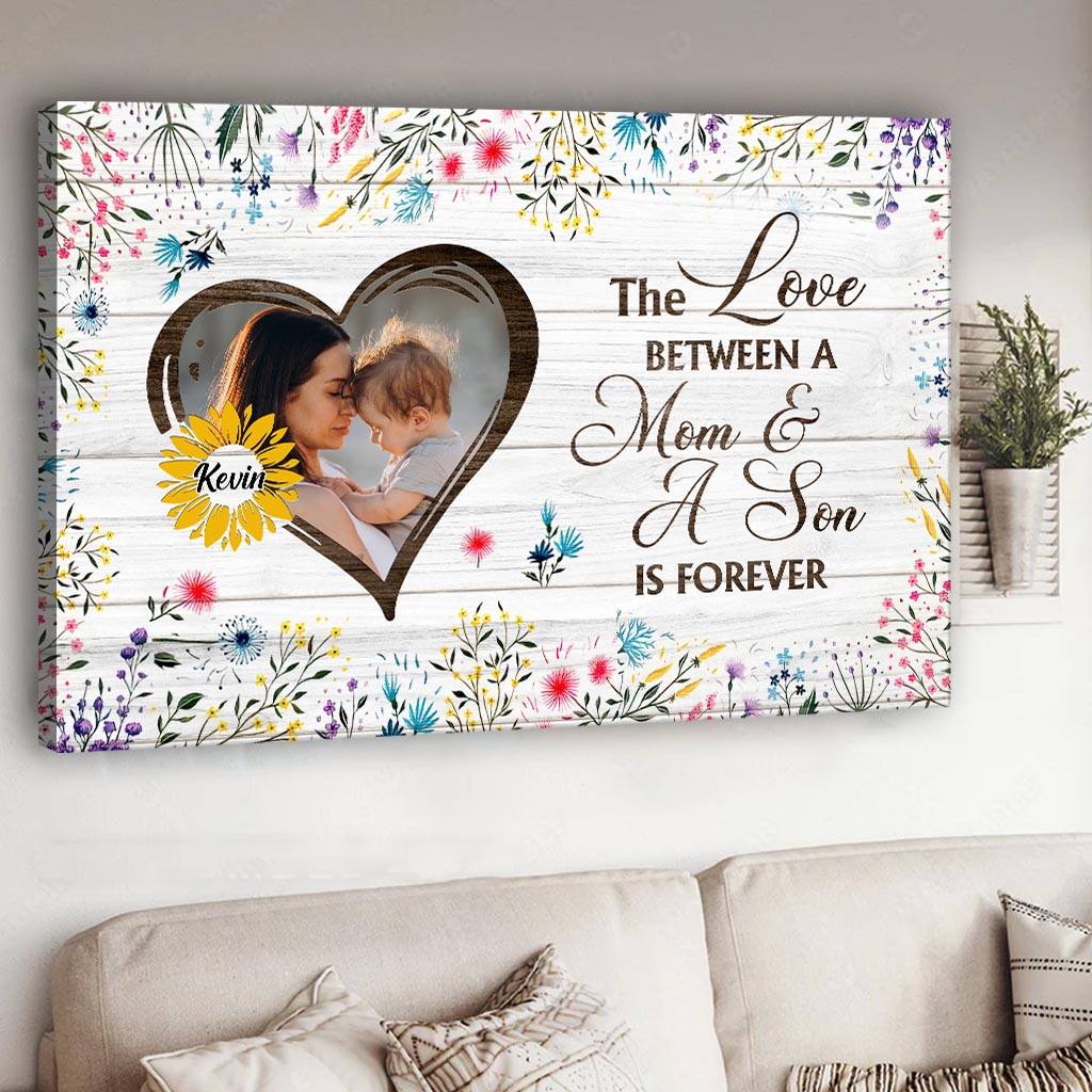 Si les mamans étaient des fleurs - Toile et affiche personnalisées pour maman