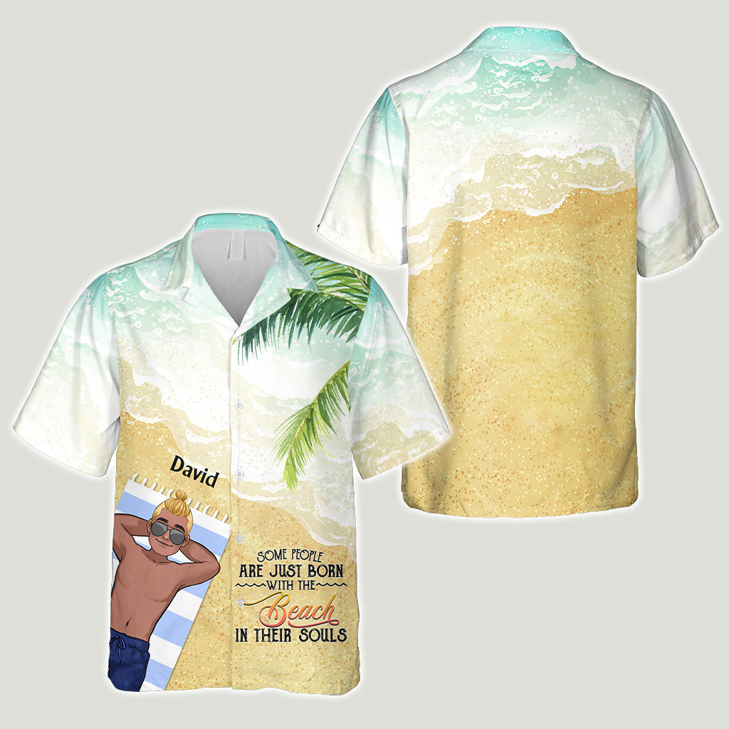 The Beach Is Calling And I Must Go - Sea Lover gift for friend, sister, girlfriend, wife, mom, brother, dad, husband, boyfriend - Personalized Hawaiian Shirt