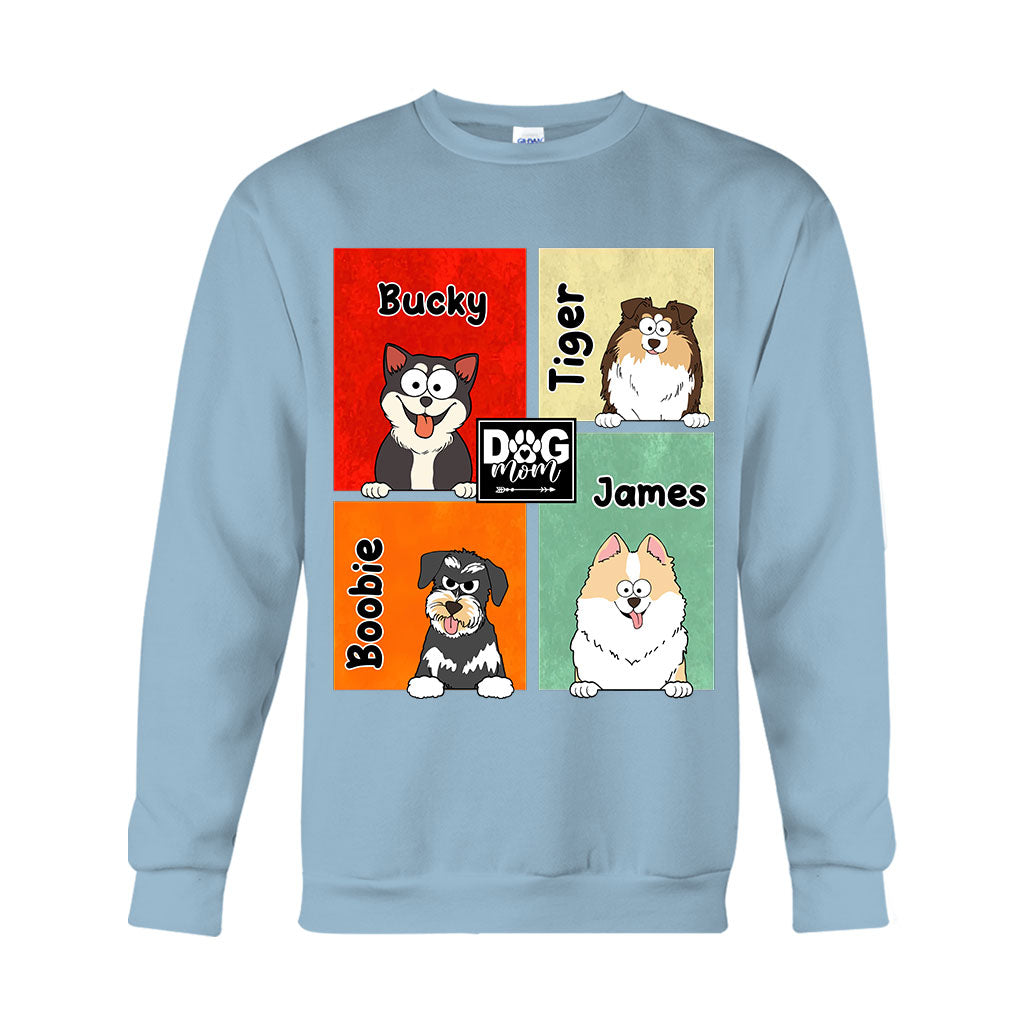 Maman de chien/Maman de chat/Papa ​​à fourrure... - Cadeau pour les amoureux des chiens - T-shirt et sweat à capuche personnalisés