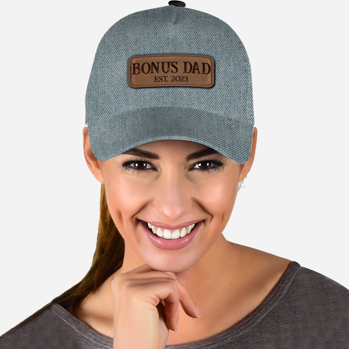Bon-Papa - Cadeau pour beau-père - Casquette classique personnalisée