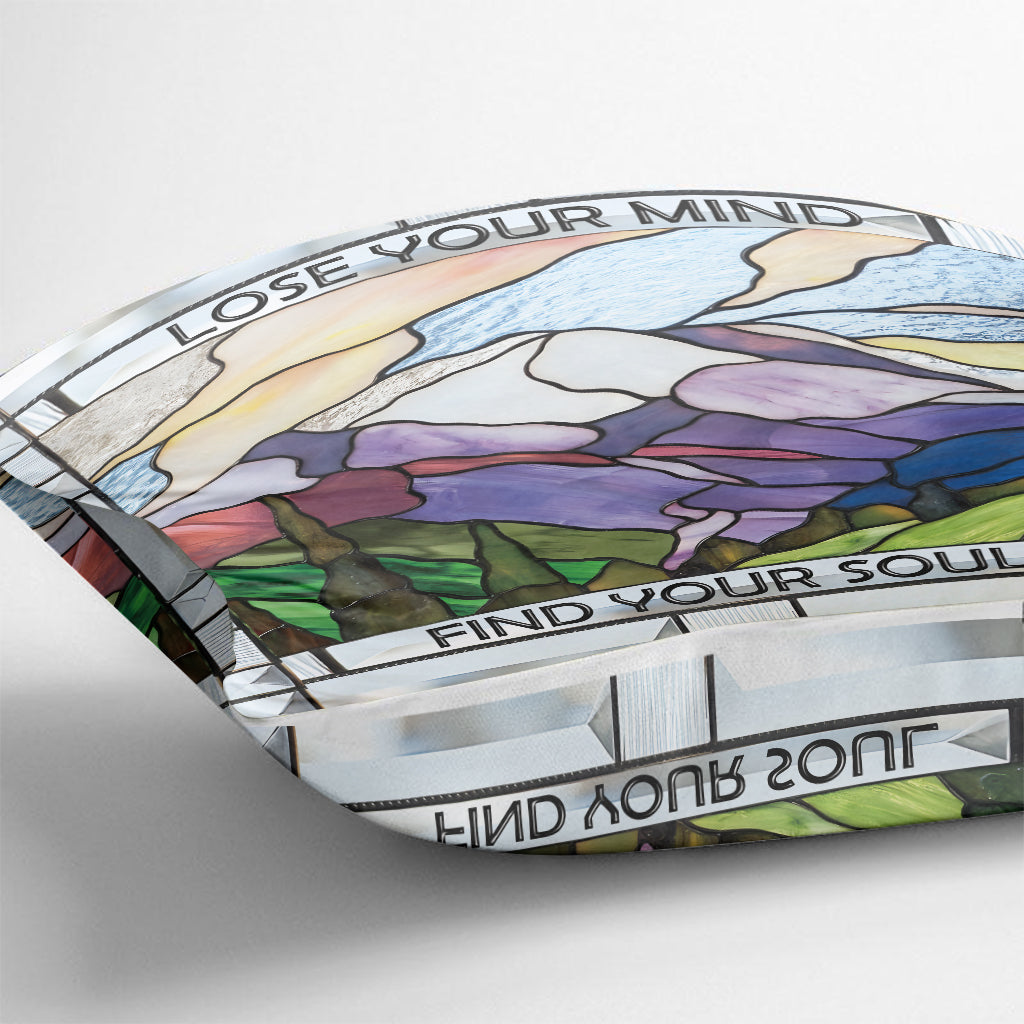 Perdez la tête - Coussin décoratif de randonnée