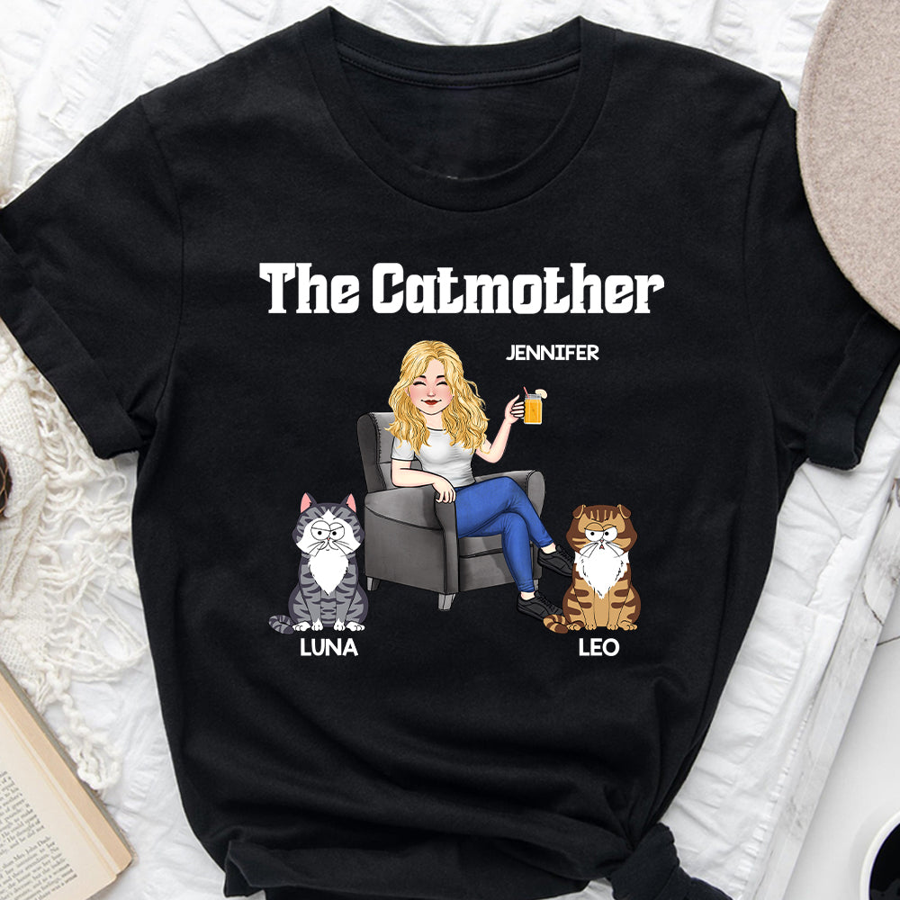 La Mère Chat - T-shirt et sweat à capuche personnalisés pour chats