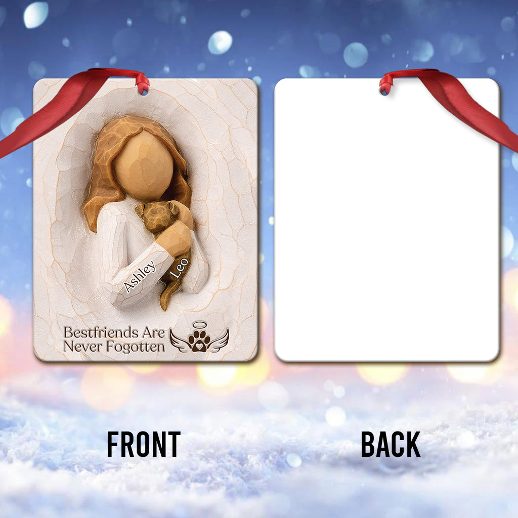 Les meilleurs amis ne sont jamais oubliés - Ornement personnalisé pour chien