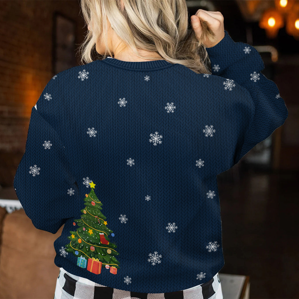 Joyeux Noël - Pull moche personnalisé pour chat