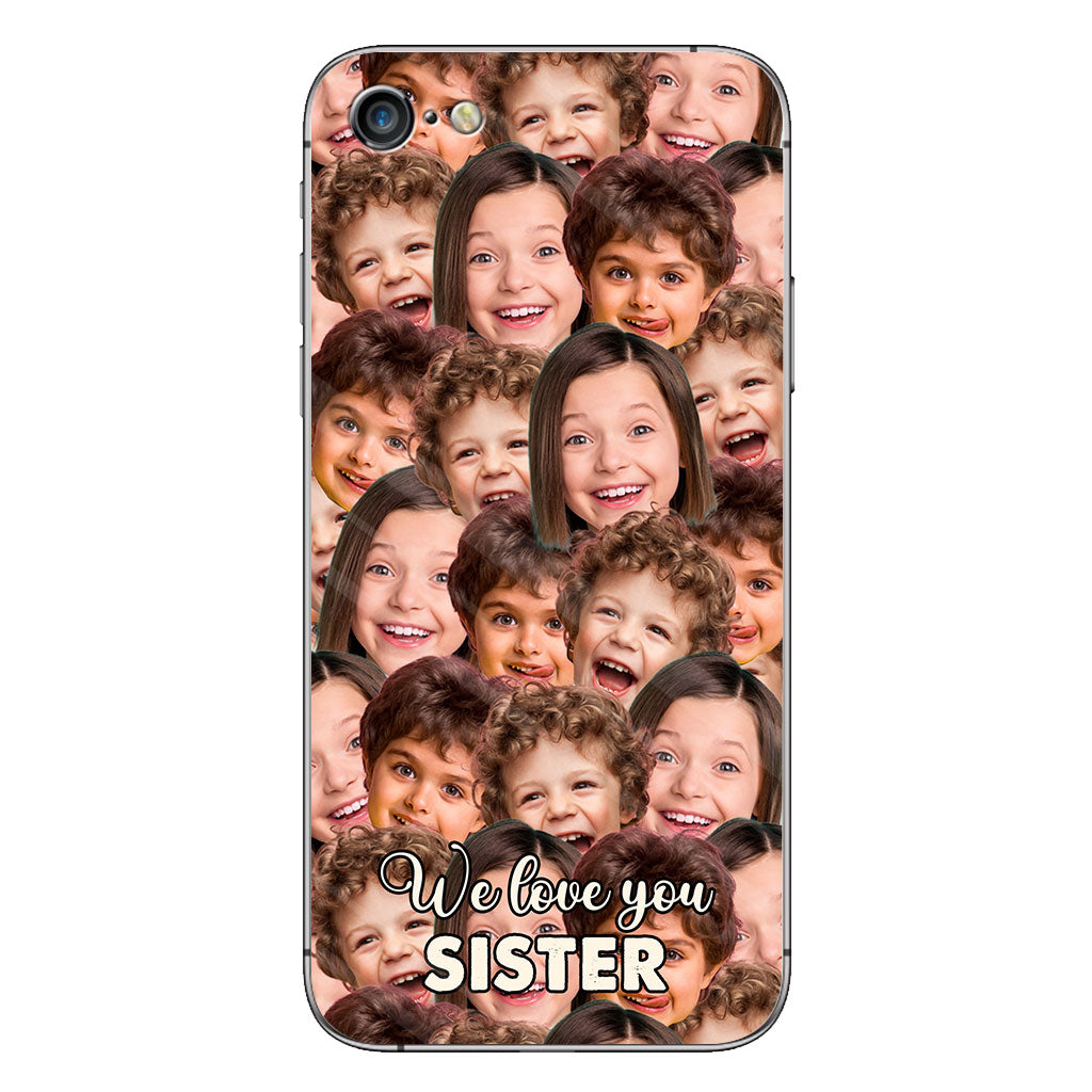Je t'aime papa - Cadeau pour papa, grand-mère, grand-père, maman, oncle, tante, frère, sœur, fils, fille, petite-fille, petit-fils, mari, femme, petit ami, petite amie - Coque de téléphone personnalisée