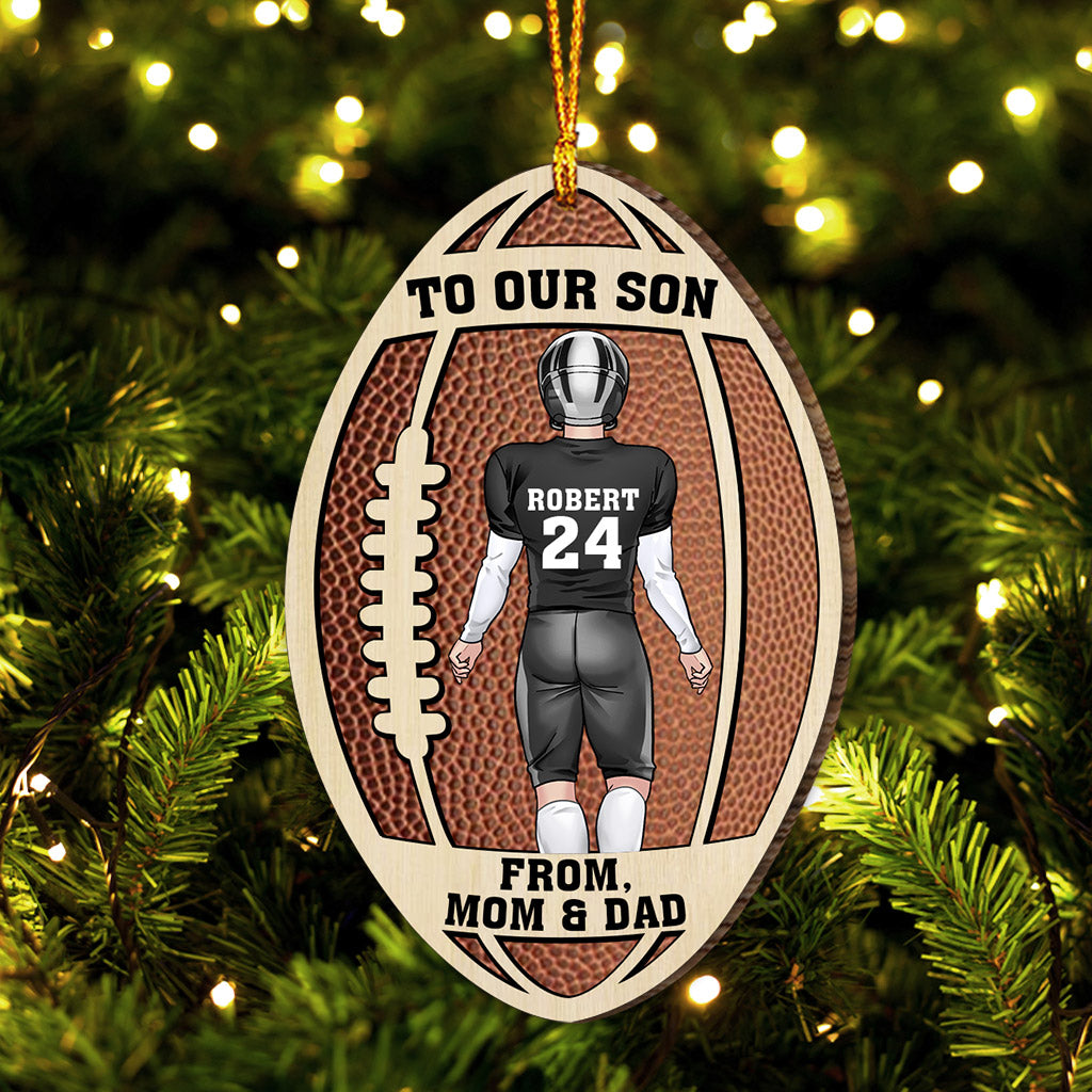 À notre fils - cadeau pour notre fils - Ornement personnalisé