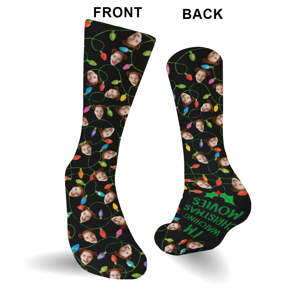 Si vous pouvez lire ceci - Chaussettes de Noël personnalisées