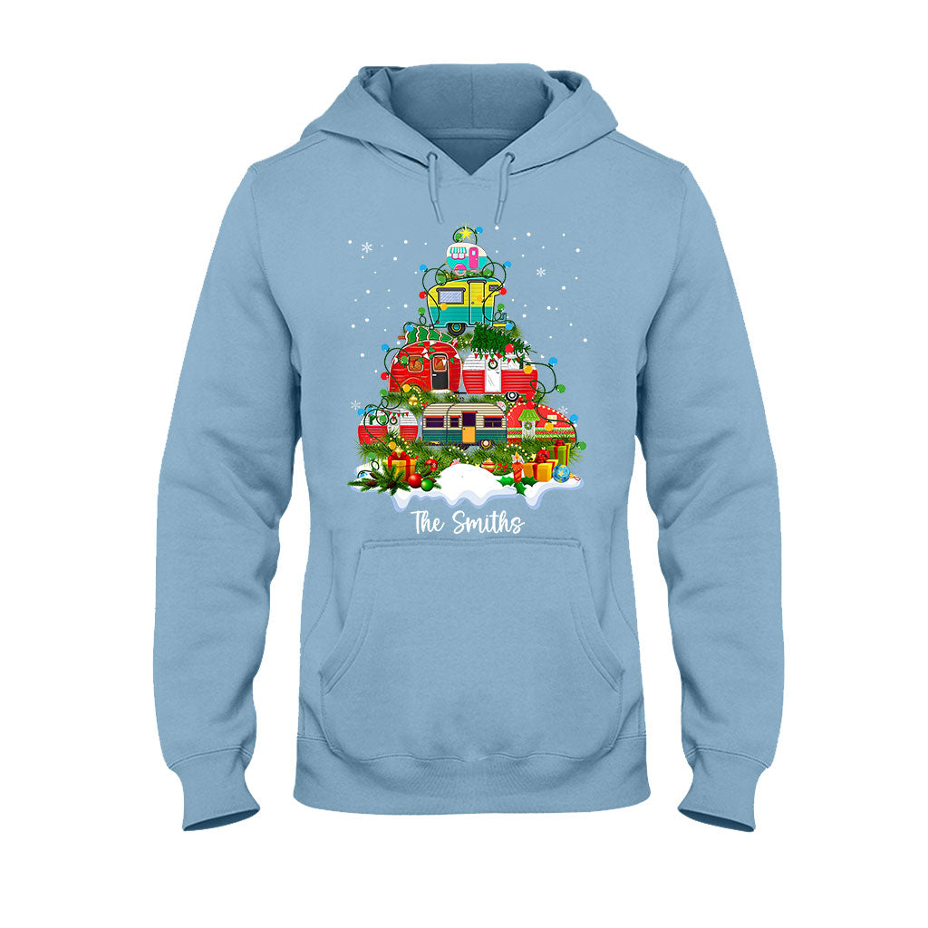 Joyeux Noël au camping ! - T-shirt et sweat à capuche personnalisés pour le camping