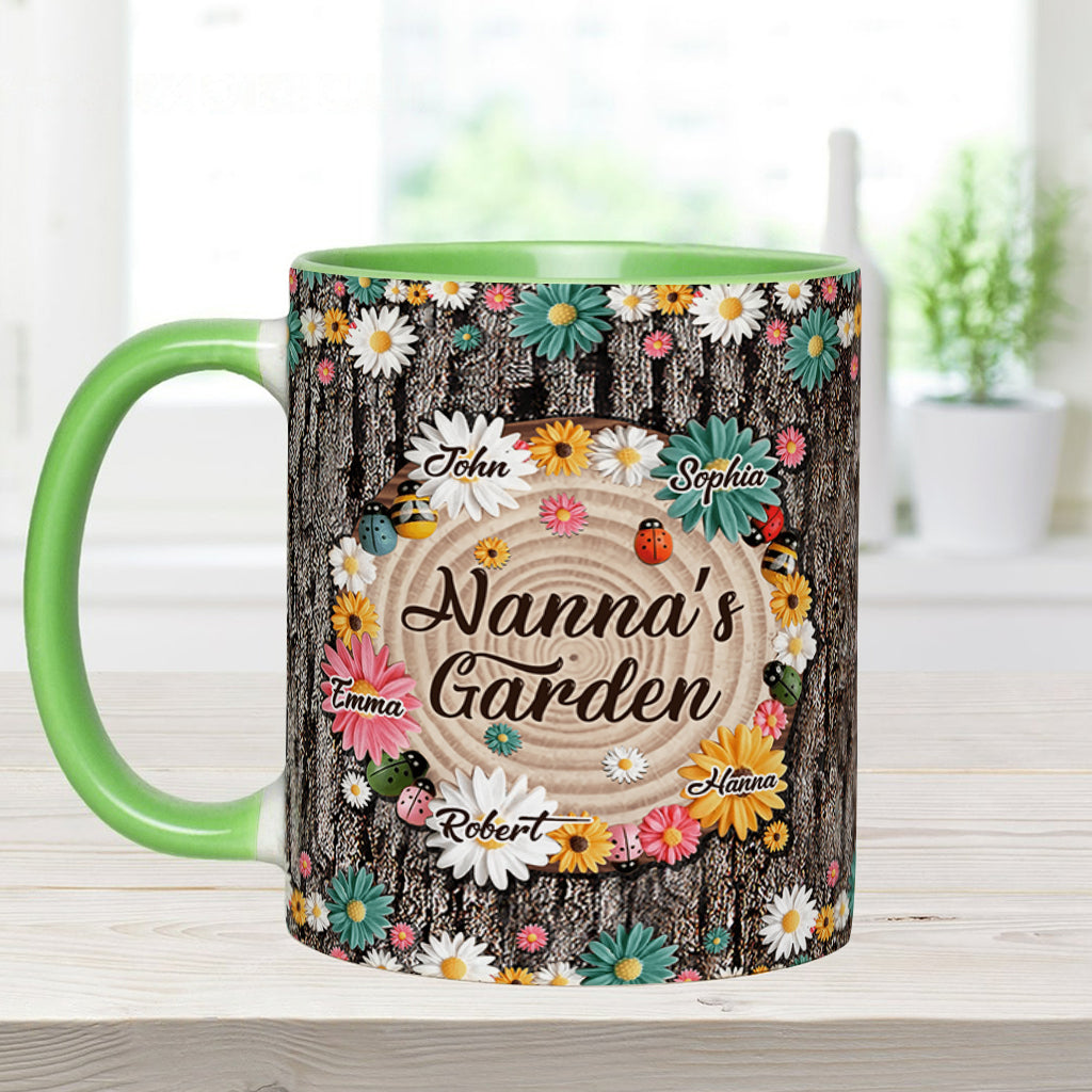 Mug personnalisé « Le jardin de mamie »