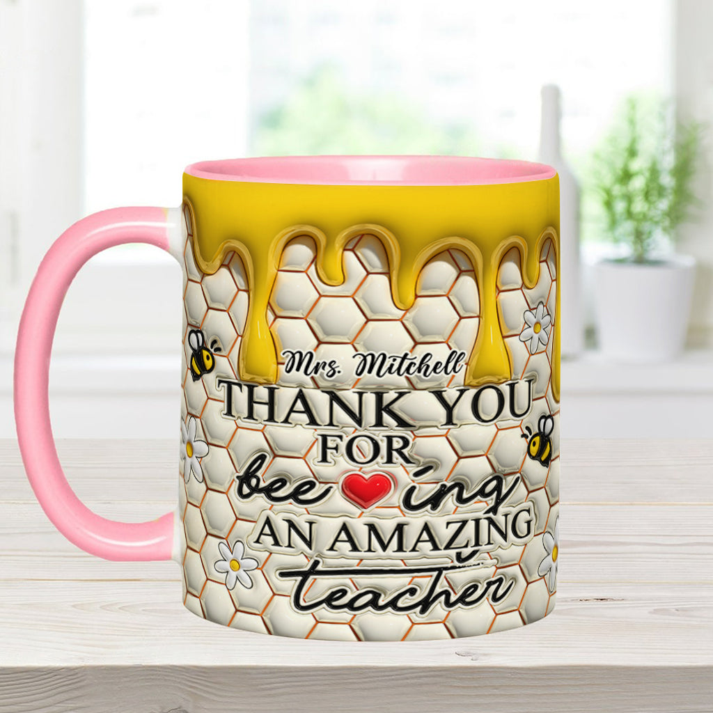 An Amazing Teacher - Personalized Teacher Accent Mug