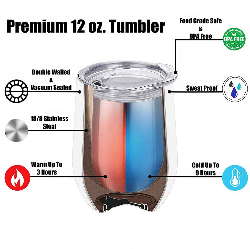 Teacher Life - Personalized Teacher Wine Tumbler