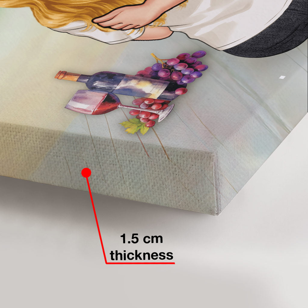 Together We Build The Life - Personalized Couple Canvas And Poster