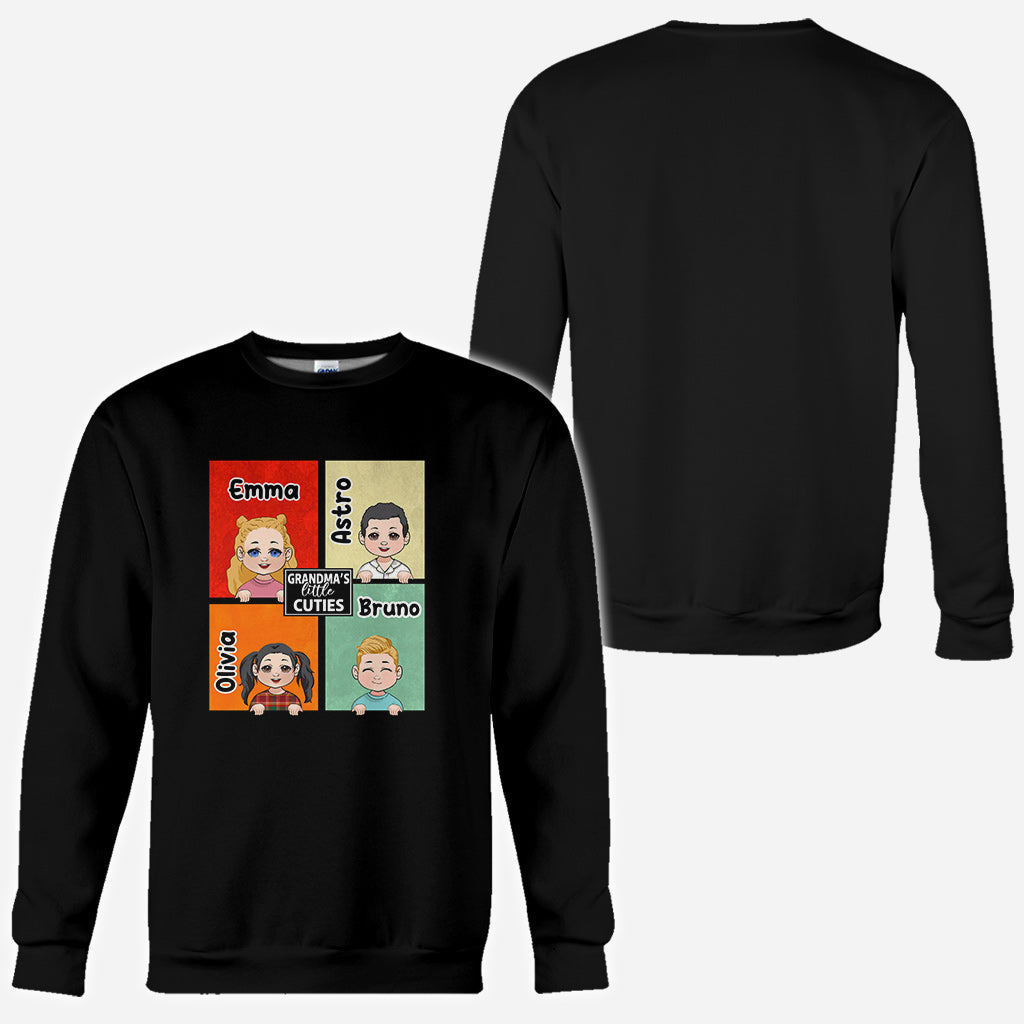 Les petits chouchous de grand-mère - Cadeau pour grand-mère, tante - T-shirt personnalisé intégral