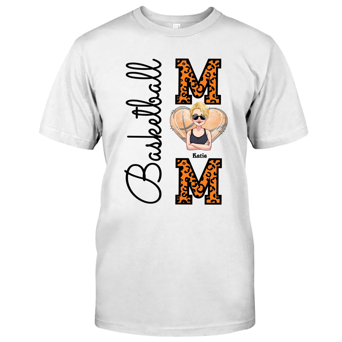 Maman de basketteur - T-shirt et sweat à capuche de basketteur personnalisés
