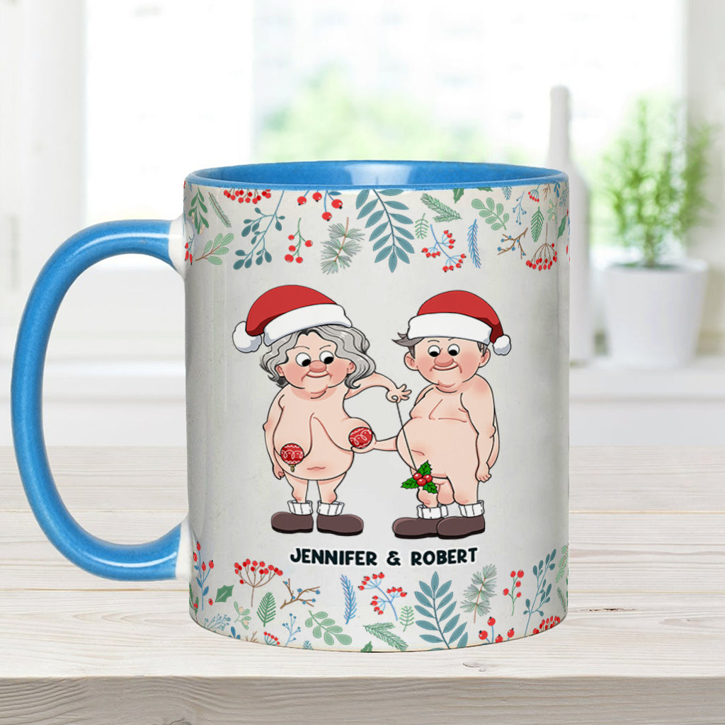 Je veux vieillir avec toi - Mug personnalisé pour couple