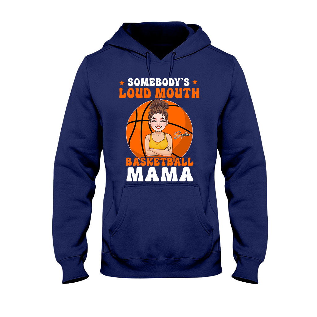 Maman basketteuse à la langue bien pendue - T-shirt et sweat à capuche de basketteur personnalisés