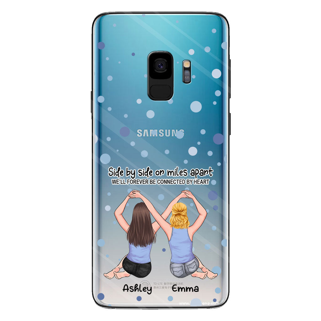 Meilleure amie pour toujours - Cadeau pour sa meilleure amie - Coque de téléphone transparente personnalisée