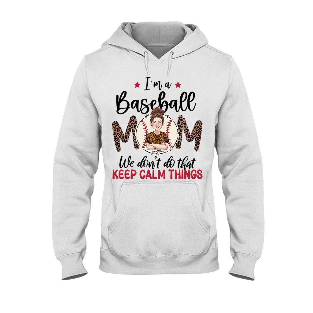 On ne fait pas ça avec le truc "Keep Calm" - T-shirt et sweat à capuche de baseball personnalisés