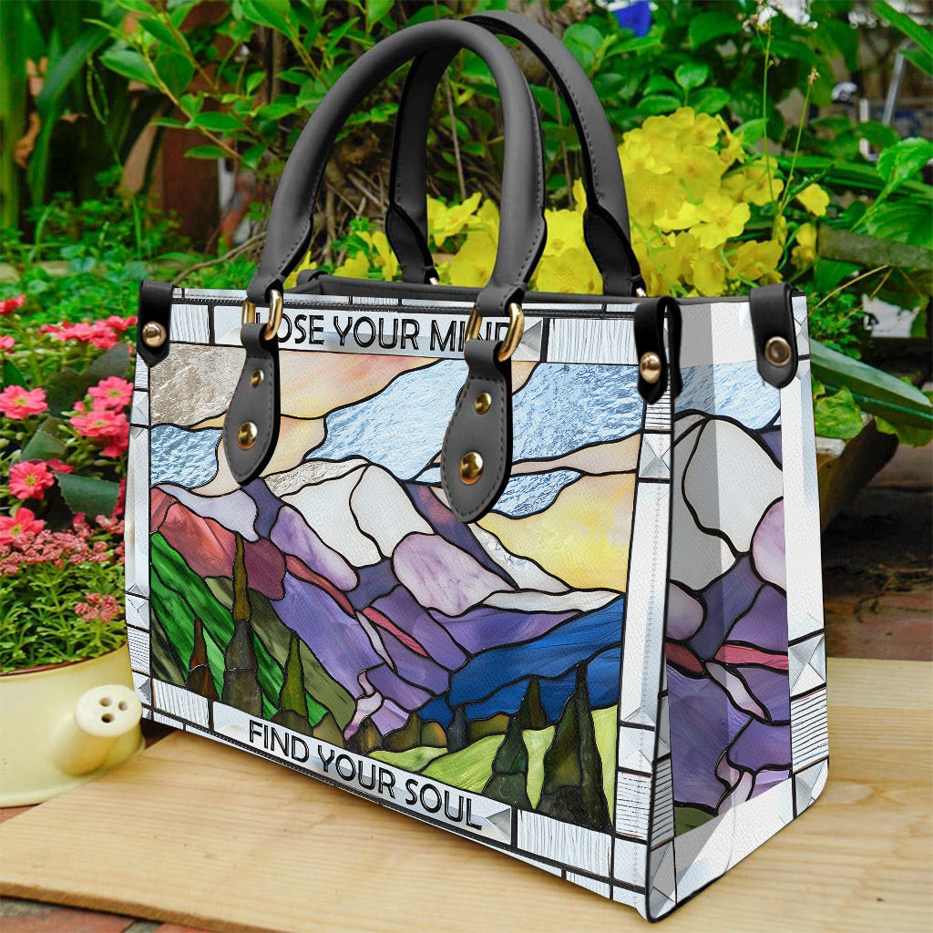 Perdez la tête - Sac à main de randonnée en cuir